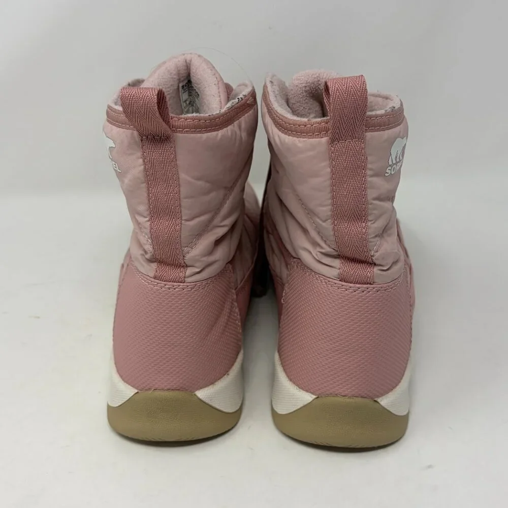 Sorel youth snow boots pink 5 girls